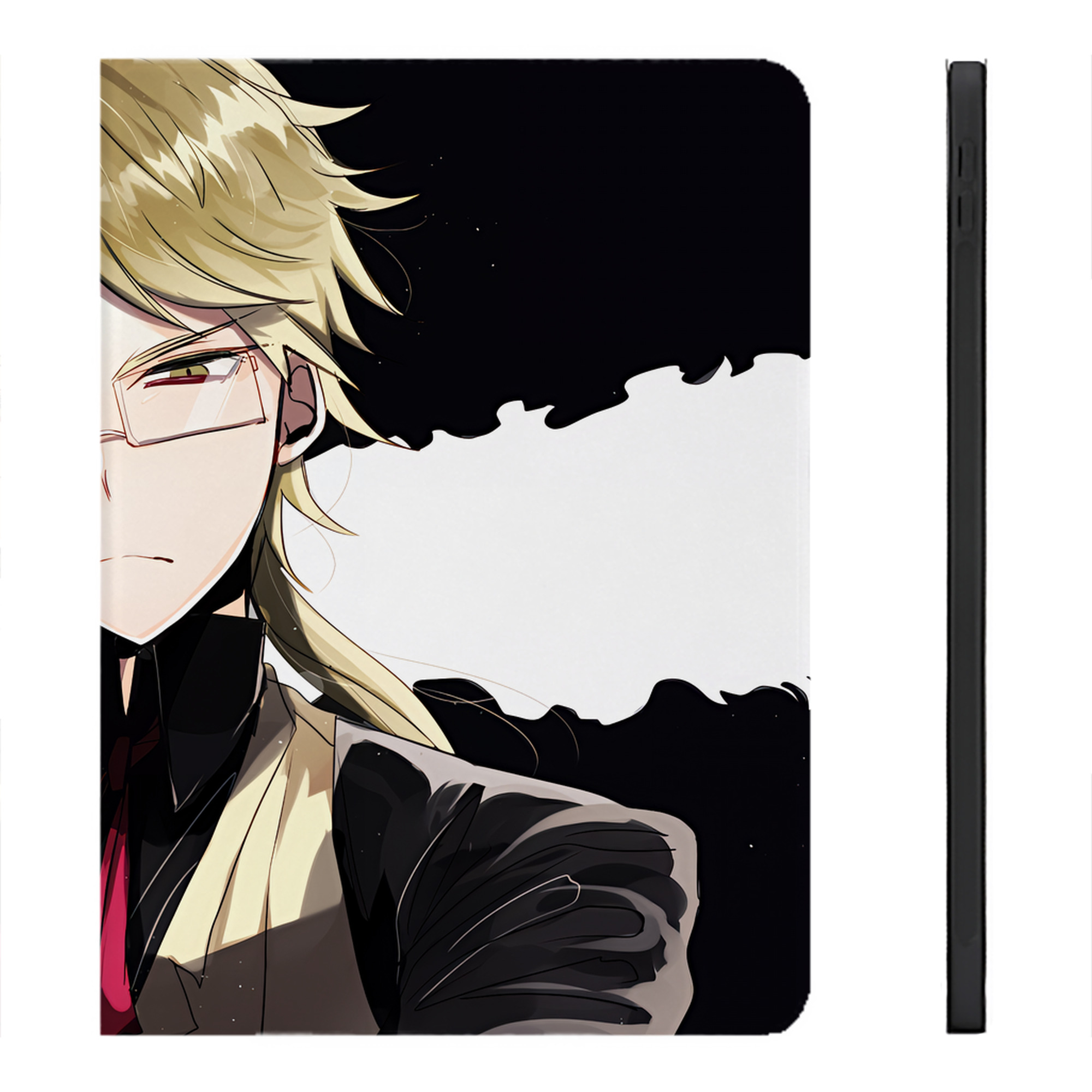（画像用） 文豪ストレイドッグス Bungo Stray Dogs IPadケース ペンホルダー付き ブックスタイルデザイン